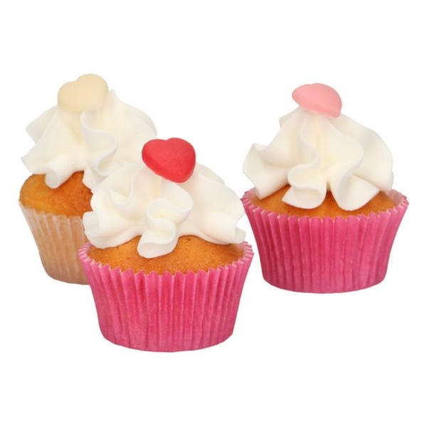 Marzipan Decorations - small Hearts